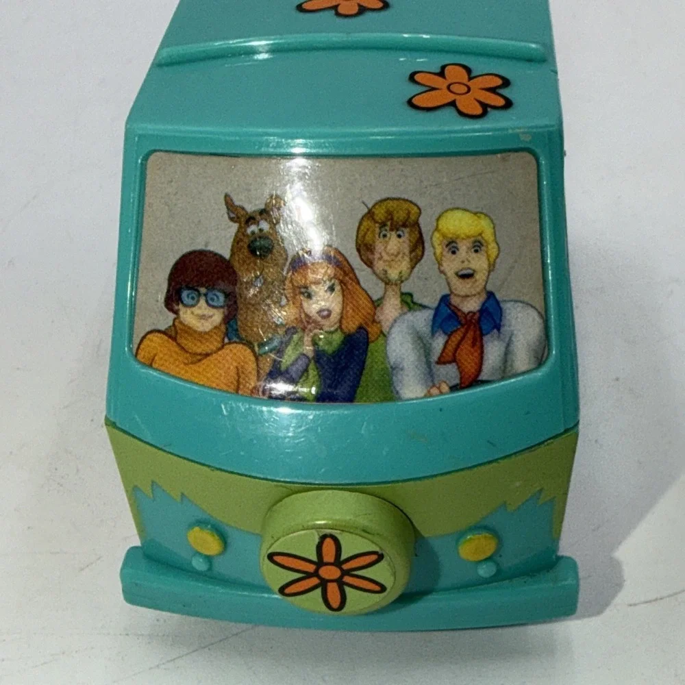 Scooby-Doo Mini Mystery Machine Digital Alarm Clock Rare! Warner Bros READ DESCR